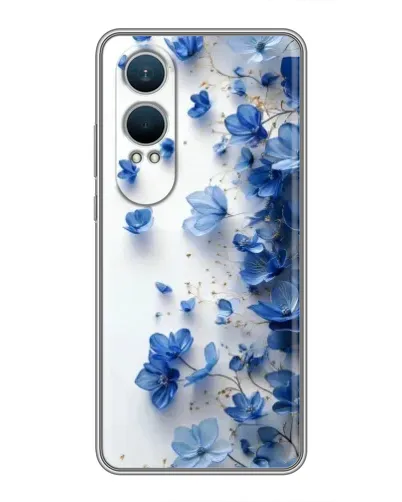 Чехол для OnePlus Nord CE4 Lite с картинкой «Голубой цветочный каскад» Чехол для OnePlus Nord CE4 Lite с картинкой «Голубой цветочный каскад»