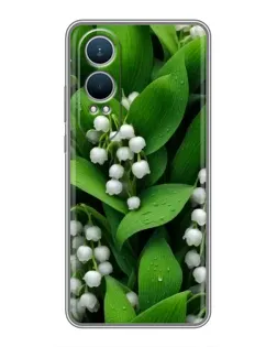 Чехол для OnePlus Nord CE4 Lite с картинкой «Ландыши в зелени»