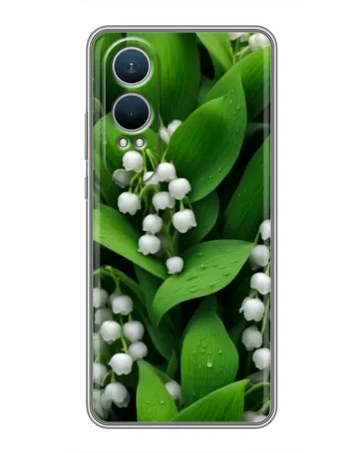 Чехол для OnePlus Nord CE4 Lite с картинкой «Ландыши в зелени» Чехол для OnePlus Nord CE4 Lite с картинкой «Ландыши в зелени»