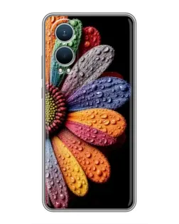 Чехол для OnePlus Nord CE4 Lite с картинкой «Радужный цветок»