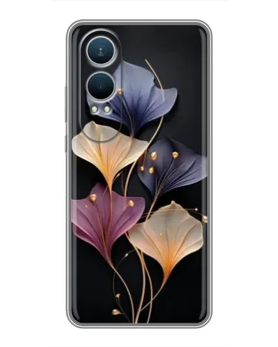 Чехол для OnePlus Nord CE4 Lite с картинкой «Лиловые цветы грации» Чехол для OnePlus Nord CE4 Lite с картинкой «Лиловые цветы грации»