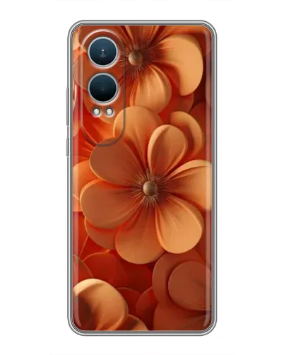 Чехол для OnePlus Nord CE4 Lite с картинкой «Оранжевый макро цветок» Чехол для OnePlus Nord CE4 Lite с картинкой «Оранжевый макро цветок»