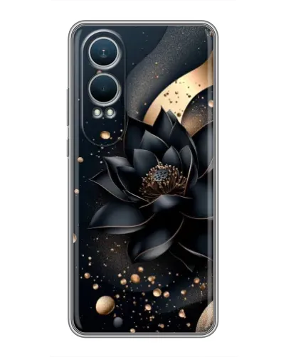 Чехол для OnePlus Nord CE4 Lite с картинкой «Черный лотос» Чехол для OnePlus Nord CE4 Lite с картинкой «Черный лотос»