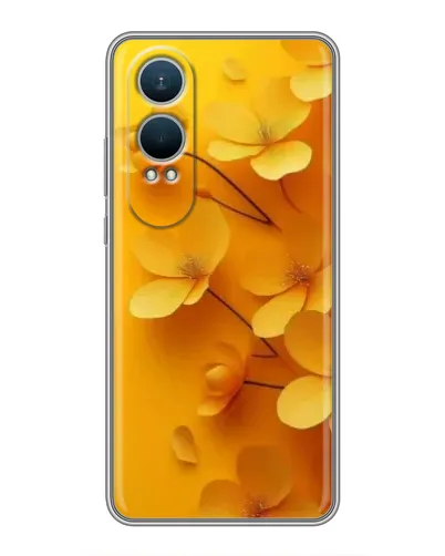 Чехол для OnePlus Nord CE4 Lite с картинкой «Золотые лепестки» Чехол для OnePlus Nord CE4 Lite с картинкой «Золотые лепестки»