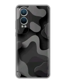 Чехол для OnePlus Nord CE4 Lite с картинкой «Темный абстрактный камуфляж» Чехол для OnePlus Nord CE4 Lite с картинкой «Темный абстрактный камуфляж»