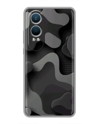 Чехол для OnePlus Nord CE4 Lite с картинкой «Темный абстрактный камуфляж» Чехол для OnePlus Nord CE4 Lite с картинкой «Темный абстрактный камуфляж»