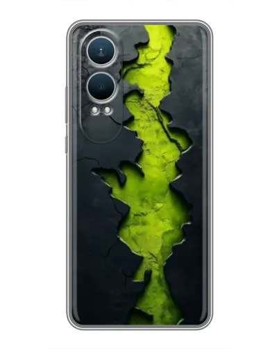 Чехол для OnePlus Nord CE4 Lite с картинкой «Салатовый разлом скалы» Чехол для OnePlus Nord CE4 Lite с картинкой «Салатовый разлом скалы»
