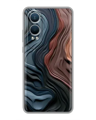 Чехол для OnePlus Nord CE4 Lite с картинкой «Цветные волны каньона» Чехол для OnePlus Nord CE4 Lite с картинкой «Цветные волны каньона»