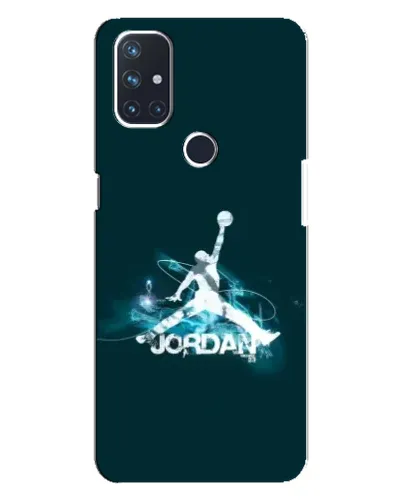Чохол для OnePlus Nord N10 5G з картинкою «Jordan Blue Fire» Чохол для OnePlus Nord N10 5G з картинкою «Jordan Blue Fire»