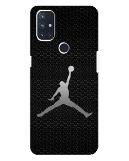 Чохол для OnePlus Nord N10 5G з картинкою «Jordan Dark Carbon»