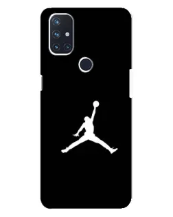 Чохол для OnePlus Nord N10 5G з картинкою «Jordan Silhouette»