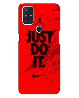 Чохол для OnePlus Nord N10 5G з картинкою «Nike Just Do It»