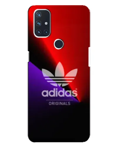Чехол для OnePlus Nord N10 5G с картинкой «Adidas Red Neon»