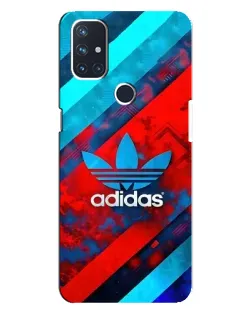 Чехол для OnePlus Nord N10 5G с картинкой «Абстракция Adidas»