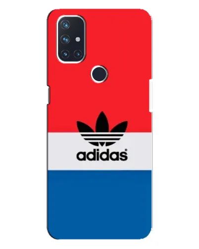Чехол для OnePlus Nord N10 5G с картинкой «Ретро блоки Adidas»