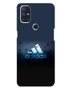 Чехол для OnePlus Nord N10 5G с картинкой «Adidas Water Drops»