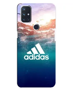 Чехол для OnePlus Nord N10 5G с картинкой «Океанская глубина адидас»