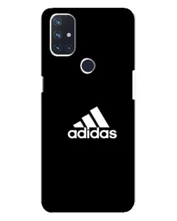 Чехол для OnePlus Nord N10 5G с картинкой «Черная классика Adidas»