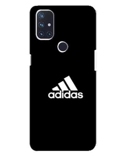 Чехол для OnePlus Nord N10 5G с картинкой «Черная классика Adidas»