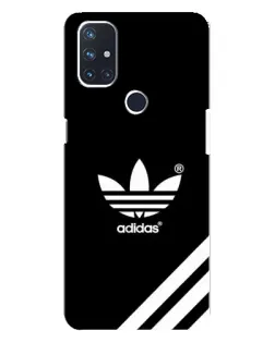 Чехол для OnePlus Nord N10 5G с картинкой «Adidas с диагональными полосами»
