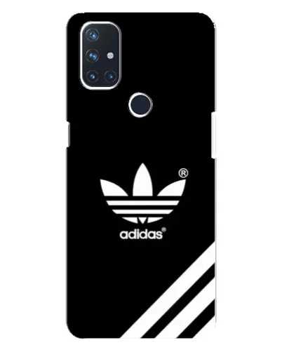 Чехол для OnePlus Nord N10 5G с картинкой «Adidas с диагональными полосами»