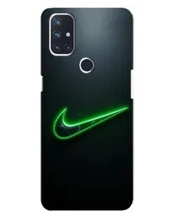 Чохол для OnePlus Nord N10 5G з картинкою «Неоновий контур Nike»