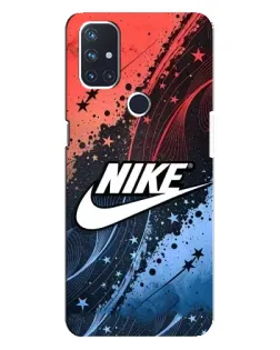 Чехол для OnePlus Nord N10 5G с картинкой «Градиентный принт Найк»