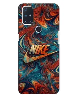Чехол для OnePlus Nord N10 5G с картинкой «Nike в абстракции»