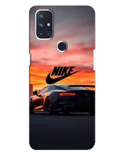 Чехол для OnePlus Nord N10 5G с картинкой «Nike и суперкар»