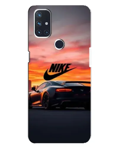 Чехол для OnePlus Nord N10 5G с картинкой «Nike и суперкар»