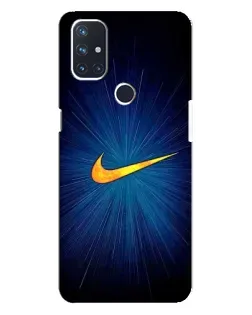 Чохол для OnePlus Nord N10 5G з картинкою «Синій пульс Nike»