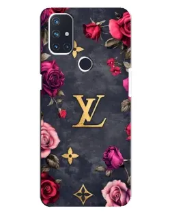 Чехол для OnePlus Nord N10 5G с картинкой «Цветочный Louis Vuitton»