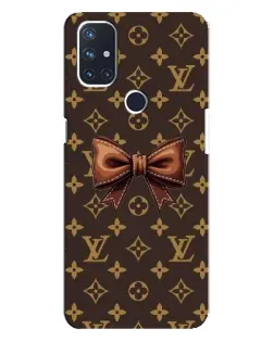 Чехол для OnePlus Nord N10 5G с картинкой «LV с бантом»