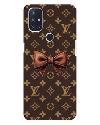Чехол для OnePlus Nord N10 5G с картинкой «LV с бантом»