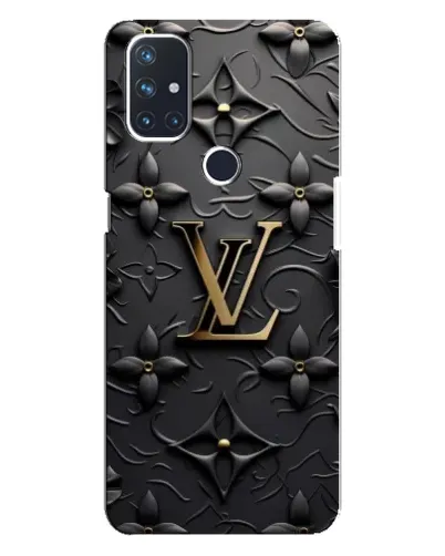 Чехол для OnePlus Nord N10 5G с картинкой «Кожаная текстура LV»