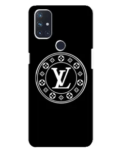 Чехол для OnePlus Nord N10 5G с картинкой «LV — печать стиля»