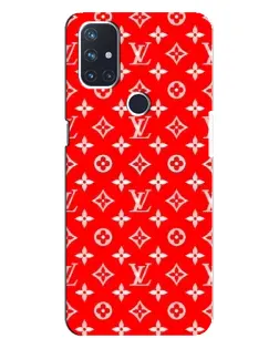 Чехол для OnePlus Nord N10 5G с картинкой «Яркий паттерн LV»