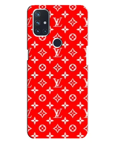 Чехол для OnePlus Nord N10 5G с картинкой «Яркий паттерн LV»