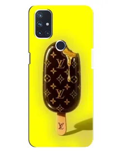 Чехол для OnePlus Nord N10 5G с картинкой «Мороженое от LV»