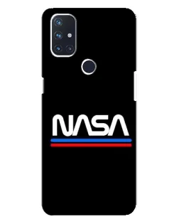 Чехол для OnePlus Nord N10 5G с картинкой «NASA — классика Red Blue»