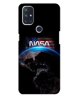 Чехол для OnePlus Nord N10 5G с картинкой «Земля из космоса NASA»