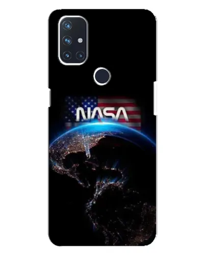 Чехол для OnePlus Nord N10 5G с картинкой «Земля из космоса NASA»