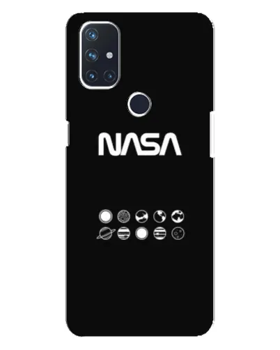 Чехол для OnePlus Nord N10 5G с картинкой «NASA — технический принт»