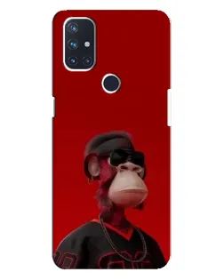 Чохол для OnePlus Nord N10 5G з картинкою «Bored Ape в червоному» Чохол для OnePlus Nord N10 5G з картинкою «Bored Ape в червоному»