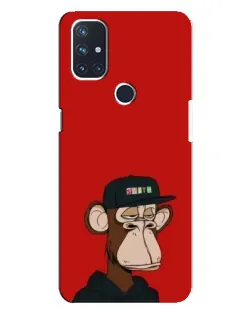 Чохол для OnePlus Nord N10 5G з картинкою «Bored Ape — червоний фон» Чохол для OnePlus Nord N10 5G з картинкою «Bored Ape — червоний фон»