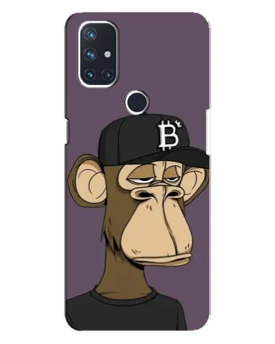 Чехол для OnePlus Nord N10 5G с картинкой «Bored Ape в кепке»