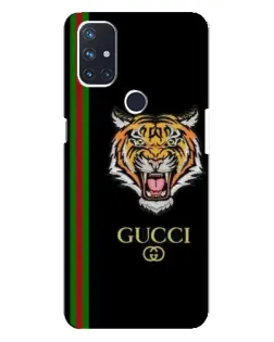 Чехол для OnePlus Nord N10 5G с картинкой «Тигр Gucci»