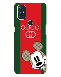 Чехол для OnePlus Nord N10 5G с картинкой «Gucci — полосы и Микки» Чехол для OnePlus Nord N10 5G с картинкой «Gucci — полосы и Микки»
