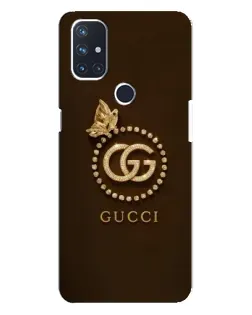 Чехол для OnePlus Nord N10 5G с картинкой «Gucci — золотая бабочка» Чехол для OnePlus Nord N10 5G с картинкой «Gucci — золотая бабочка»