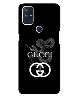 Чехол для OnePlus Nord N10 5G с картинкой «Gucci — серебряная змея» Чехол для OnePlus Nord N10 5G с картинкой «Gucci — серебряная змея»